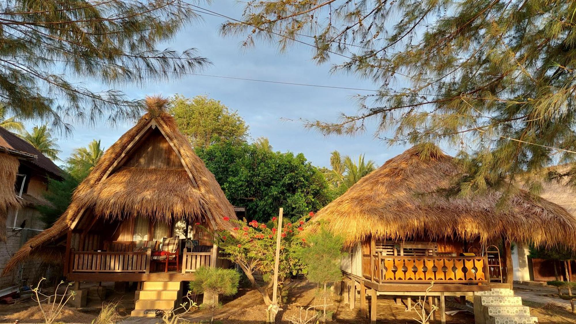 Salabose Cottages Gili Air Dış mekan fotoğraf